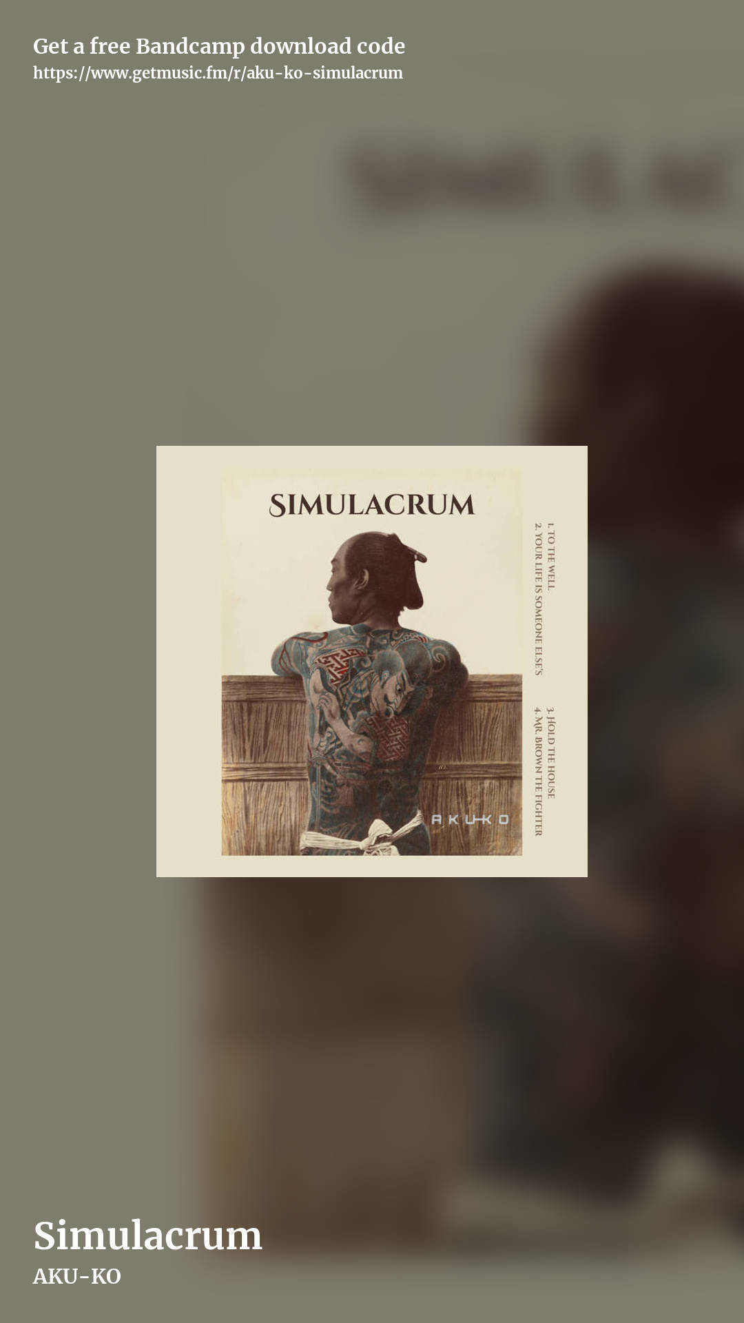 Simulacrum by AKU-KO, story promo share image