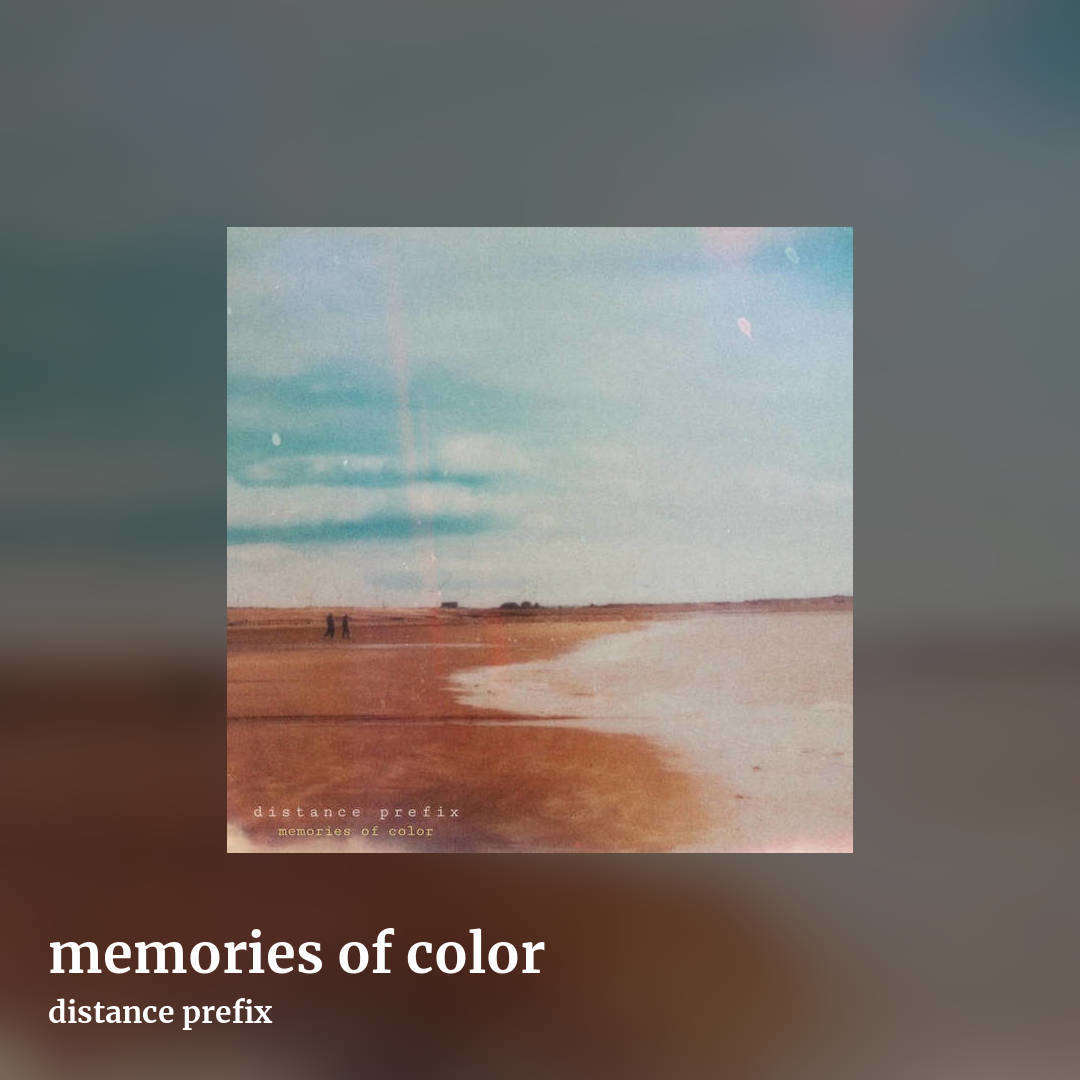 memories of color by distance prefix, square clean share image