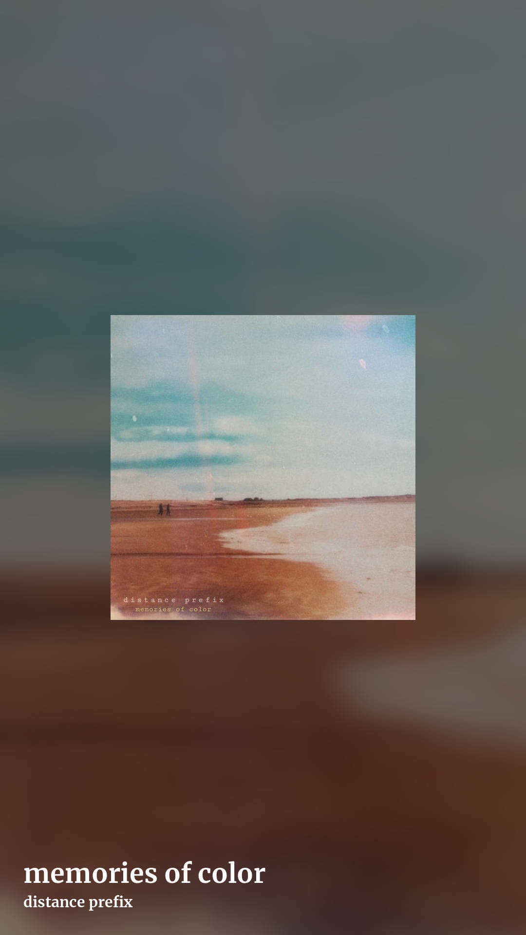 memories of color by distance prefix, story clean share image