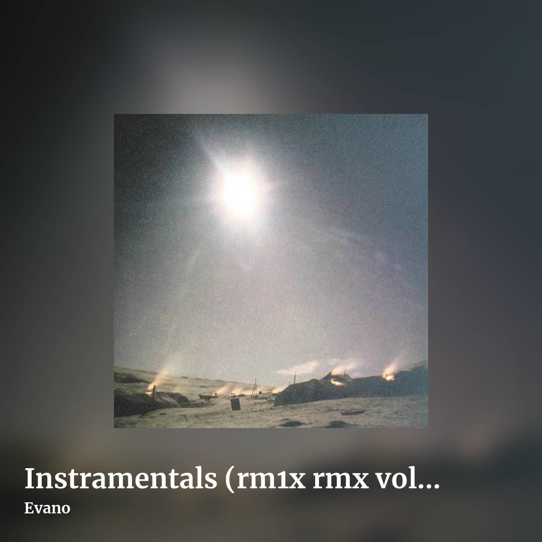 Instramentals (rm1x rmx vol​.​1) by Evano, square clean share image