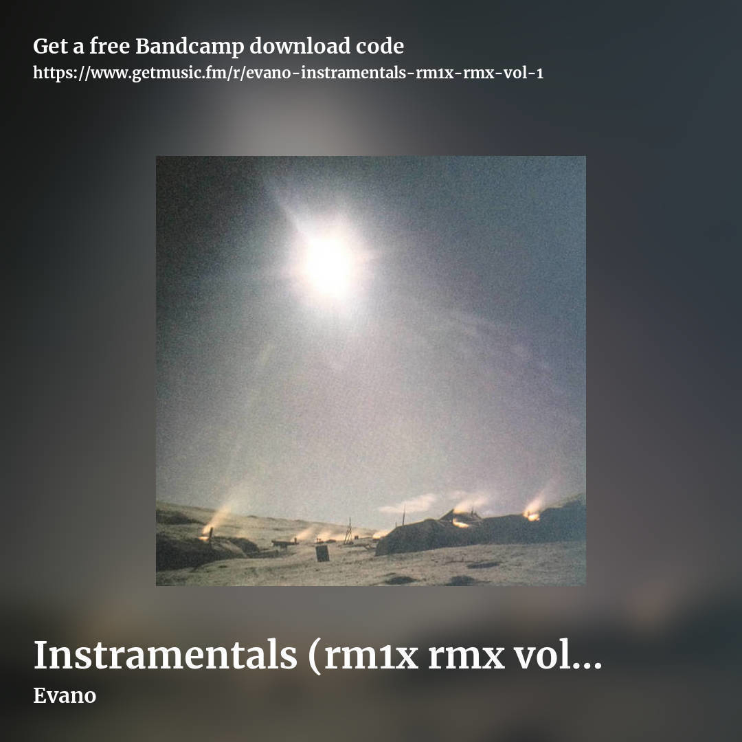 Instramentals (rm1x rmx vol​.​1) by Evano, square promo share image