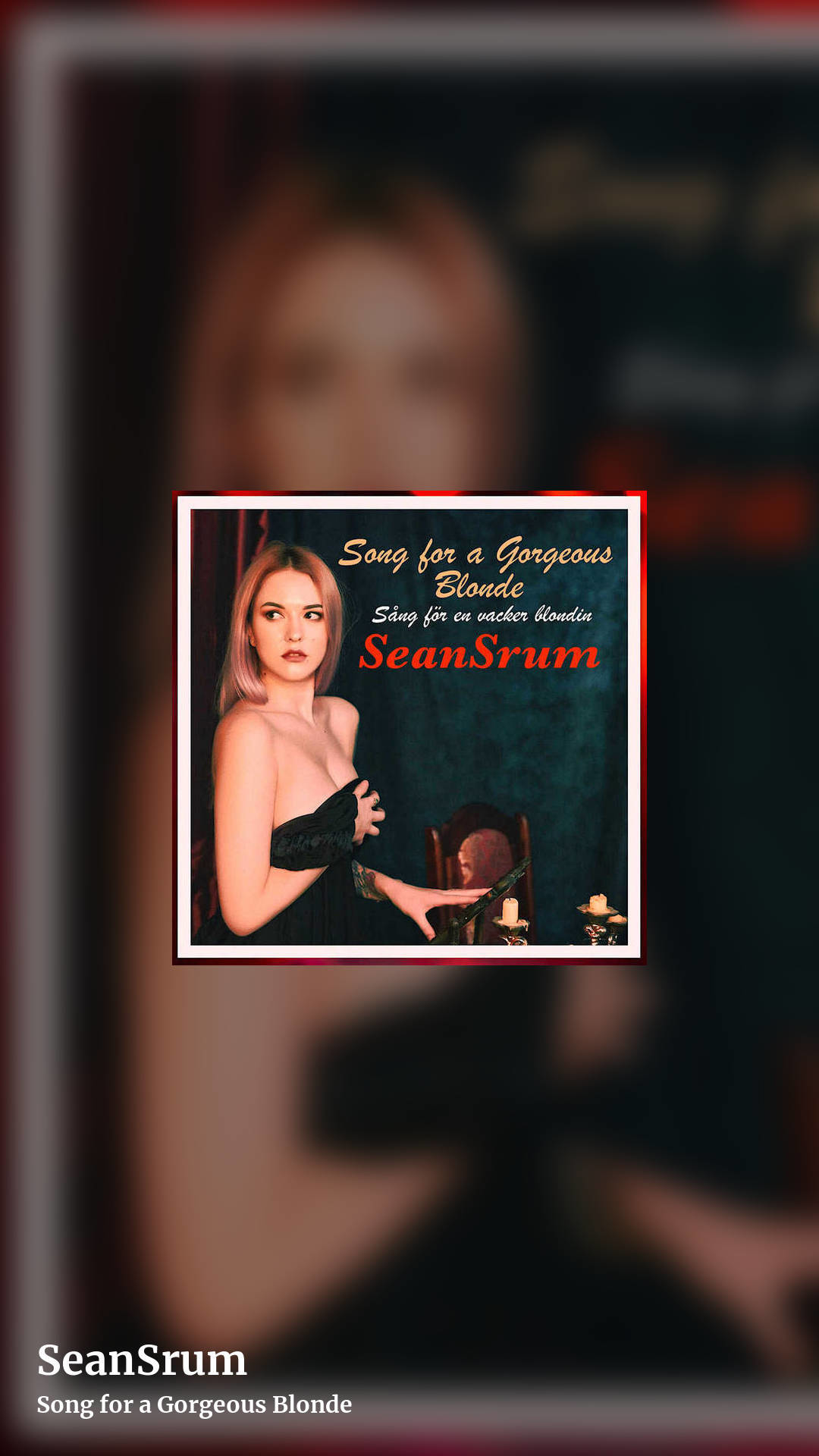 SeanSrum by Song for a Gorgeous Blonde, story clean share image