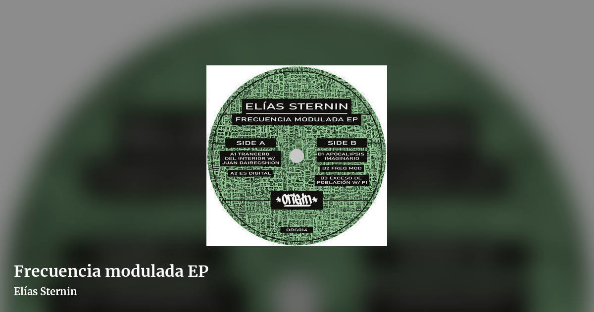 Frecuencia modulada EP by Elías Sternin, landscape clean share image