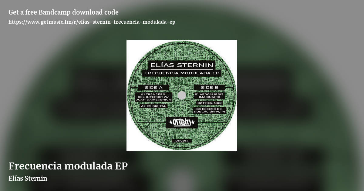 Frecuencia modulada EP by Elías Sternin, landscape promo share image