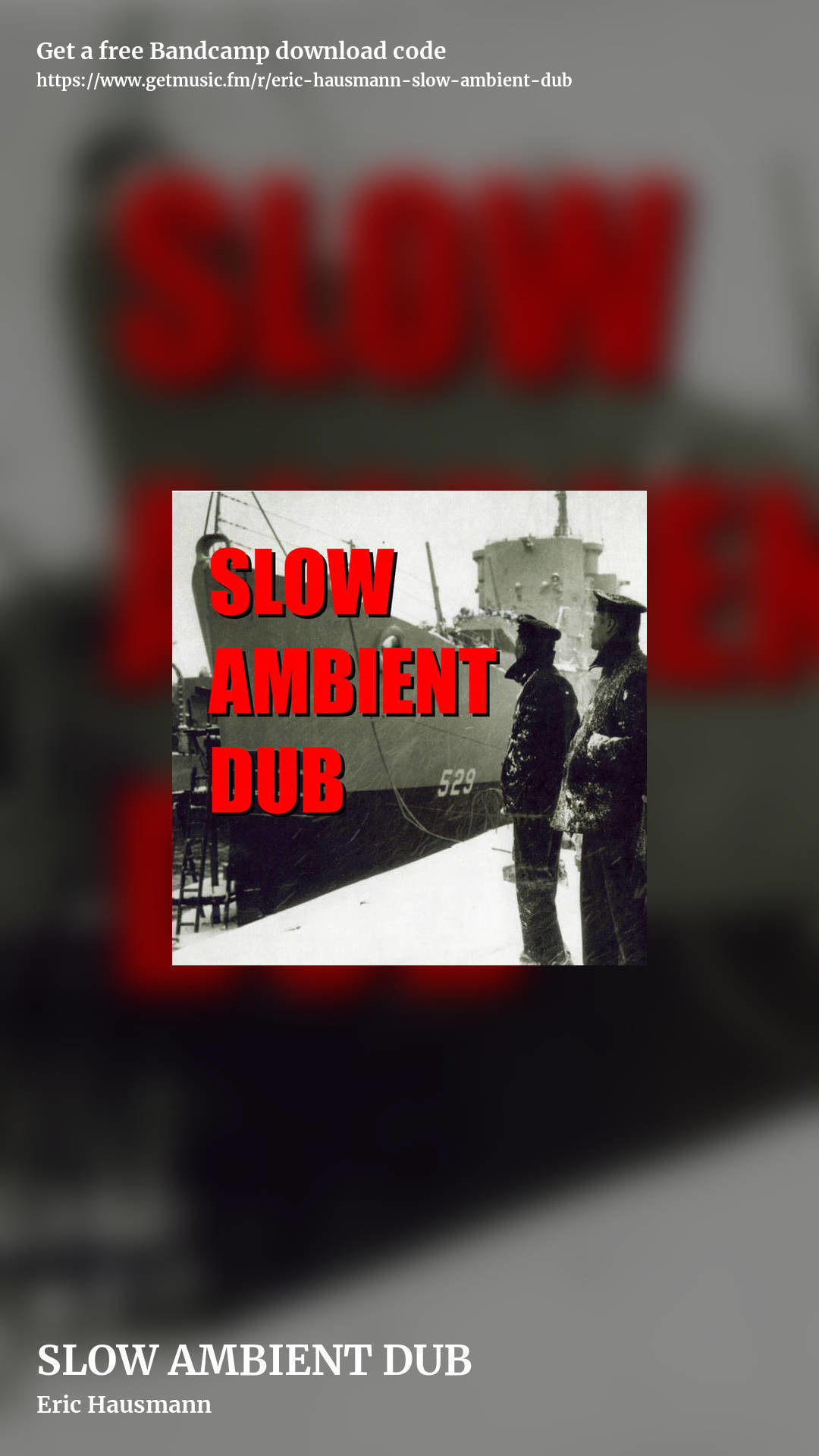 SLOW AMBIENT DUB by Eric Hausmann, story promo share image
