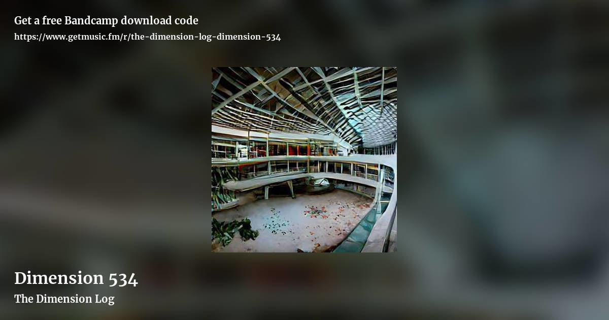 Dimension 534 by The Dimension Log, landscape promo share image