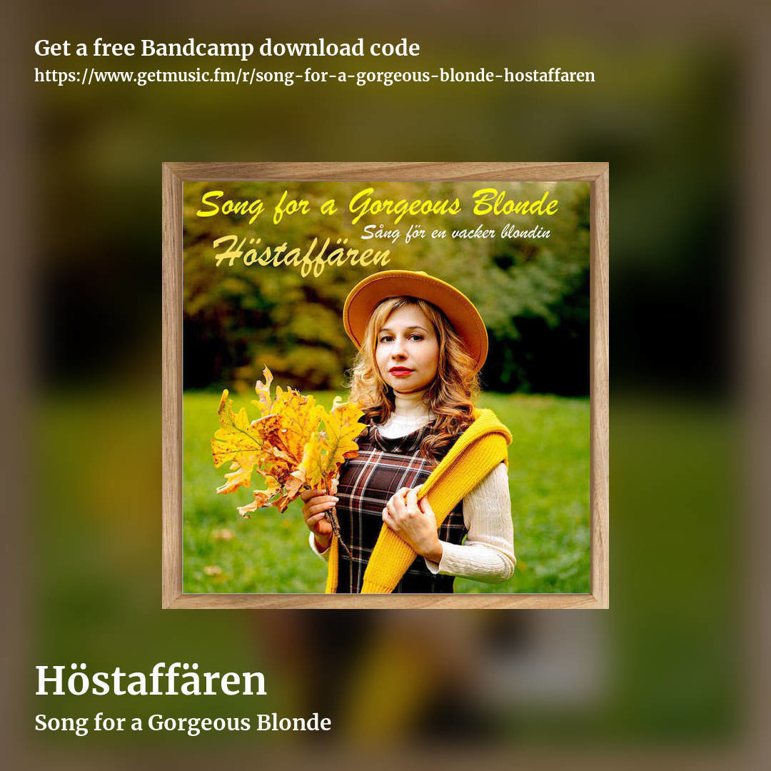 Höstaffären by Song for a Gorgeous Blonde, square promo share image