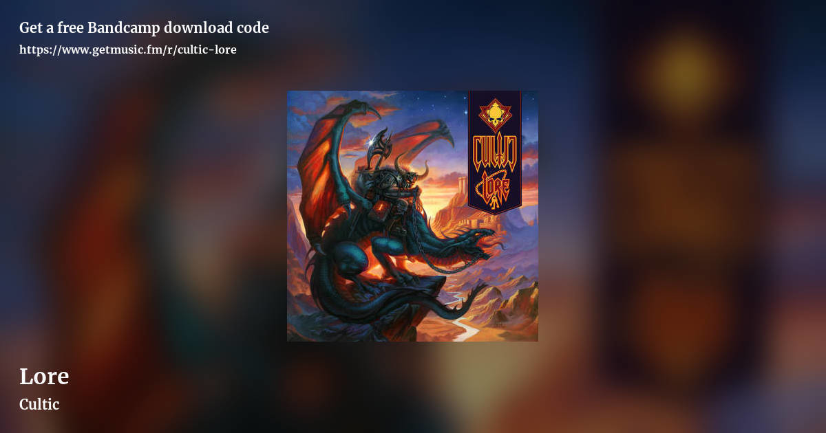 Lore by Cultic, landscape promo share image