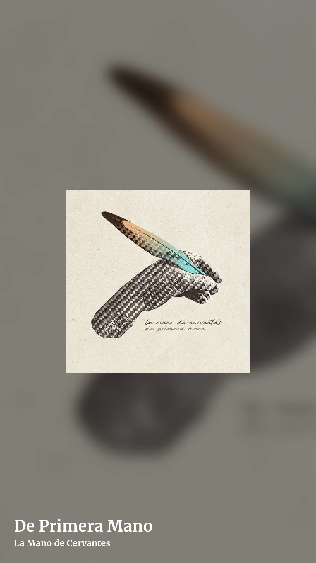 De Primera Mano by La Mano de Cervantes, story clean share image