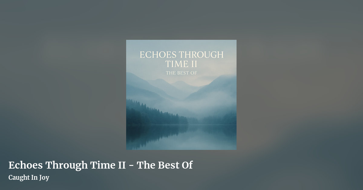 Echoes Through Time II - The Best Of by Caught In Joy, landscape clean share image