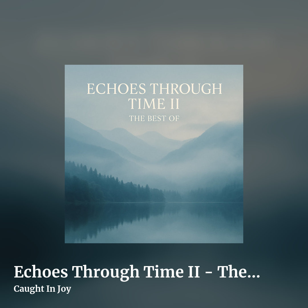 Echoes Through Time II - The Best Of by Caught In Joy, square clean share image