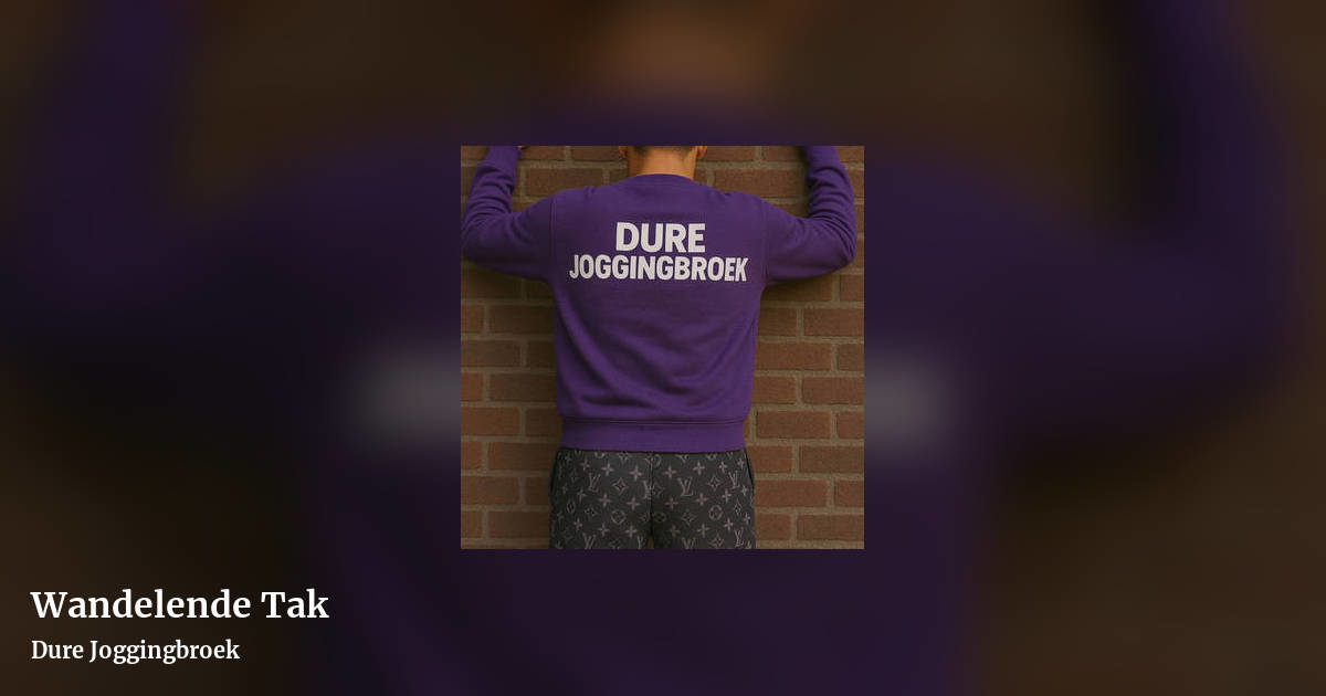 Wandelende Tak by Dure Joggingbroek, landscape clean share image