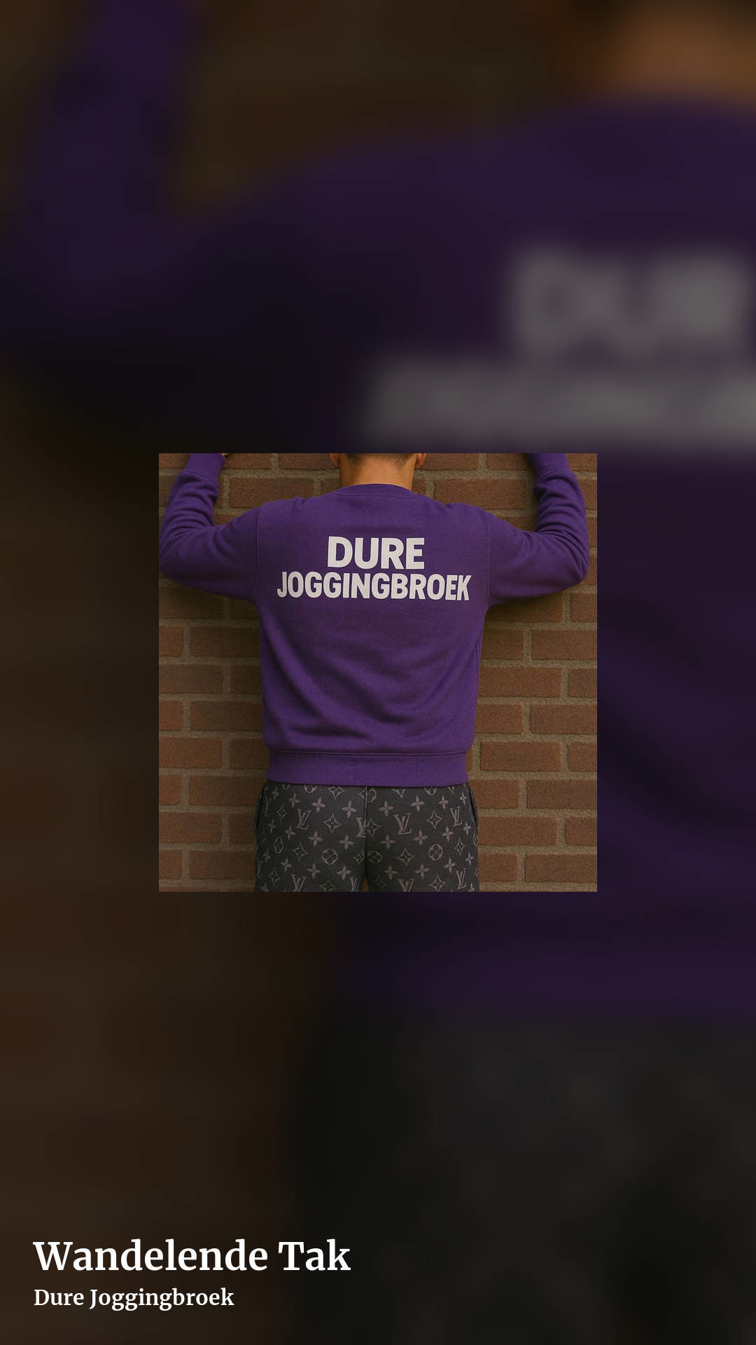Wandelende Tak by Dure Joggingbroek, story clean share image