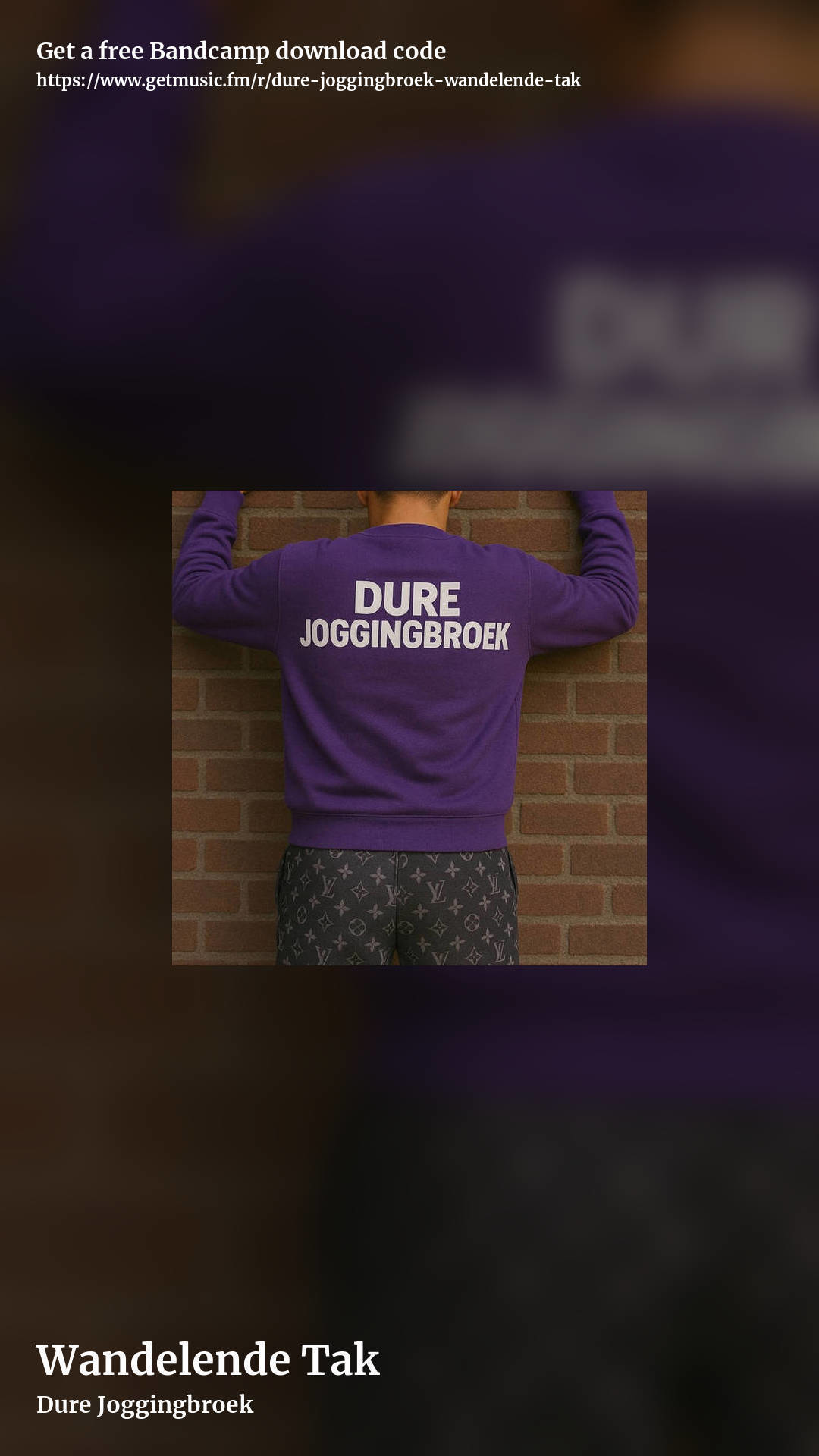 Wandelende Tak by Dure Joggingbroek, story promo share image