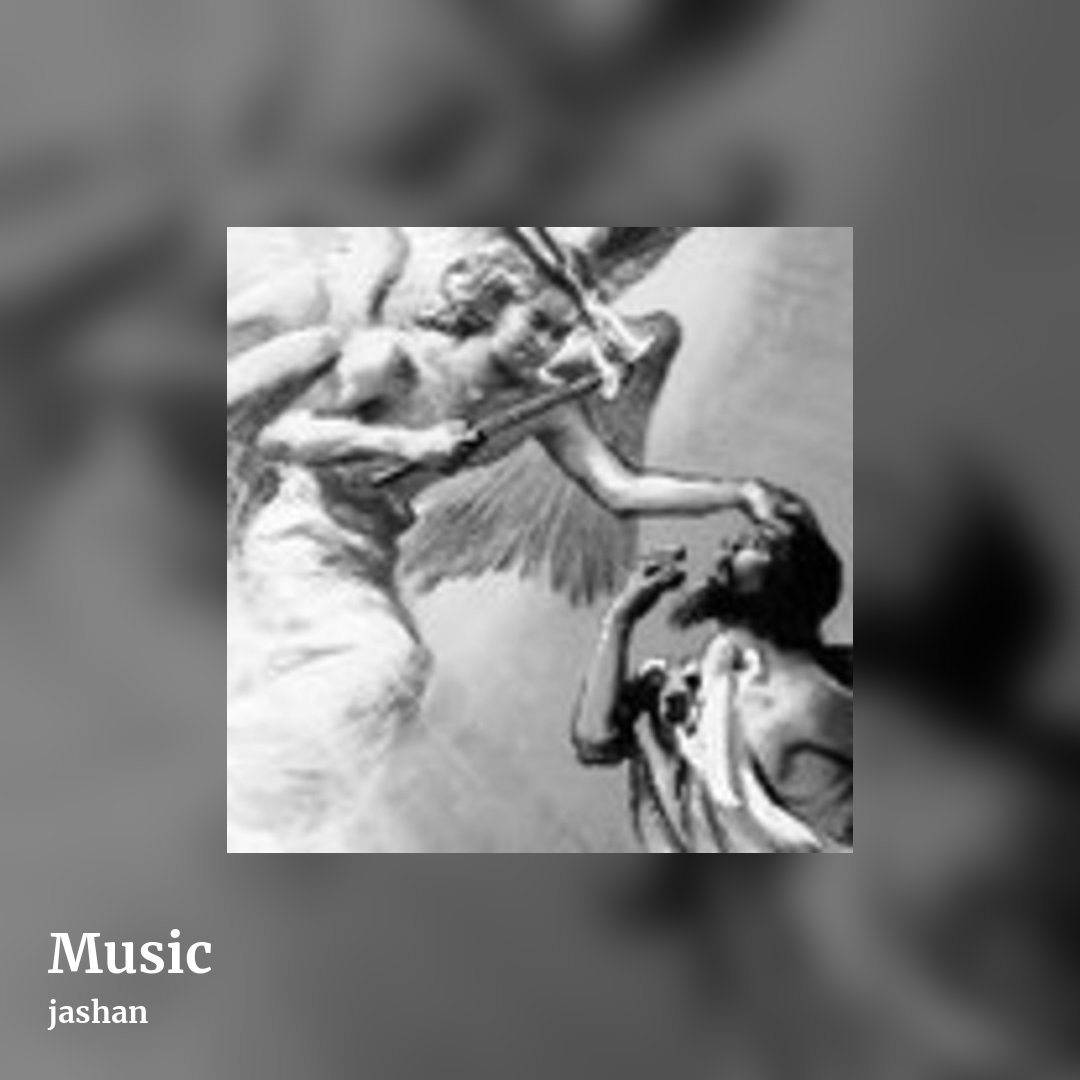 Music by jashan, square clean share image