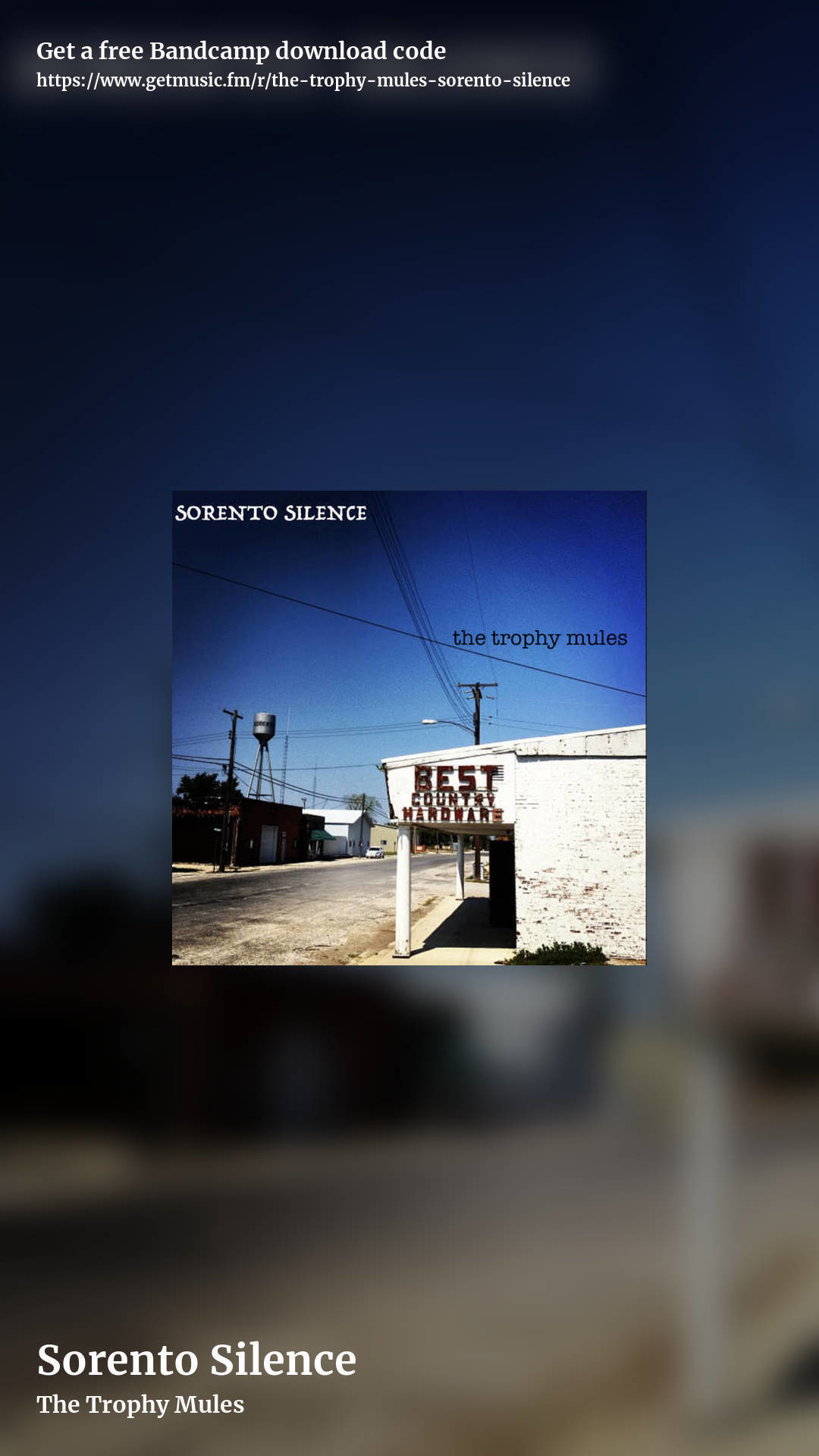 Sorento Silence by The Trophy Mules, story promo share image