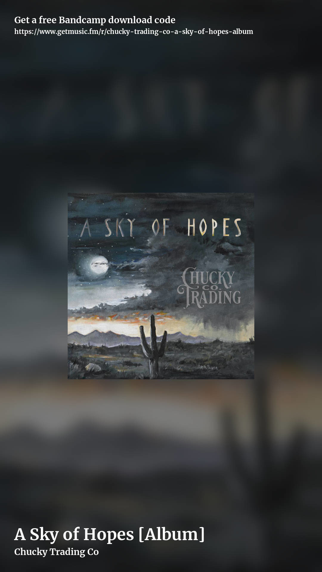 A Sky of Hopes [Album] by Chucky Trading Co, story promo share image