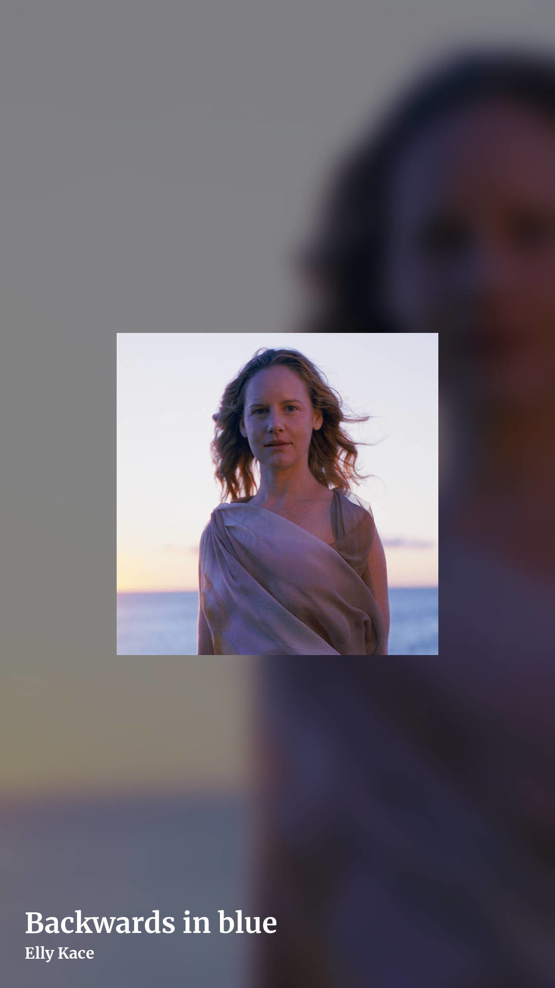 Backwards in blue by Elly Kace, story clean share image