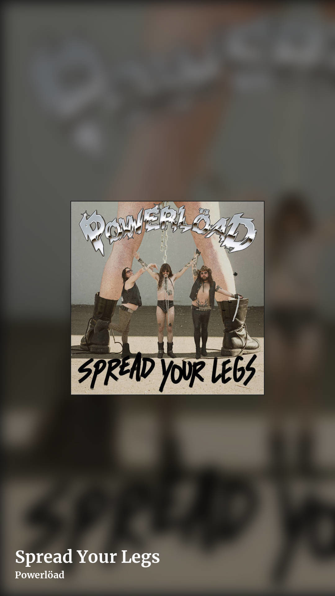 Spread Your Legs by Powerlöad, story clean share image