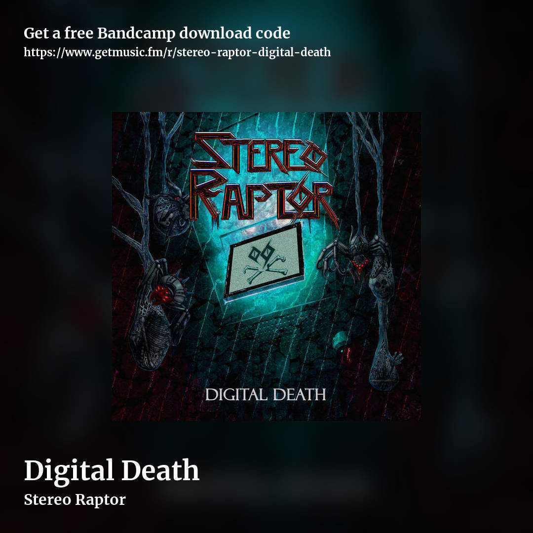 Digital Death by Stereo Raptor, square promo share image