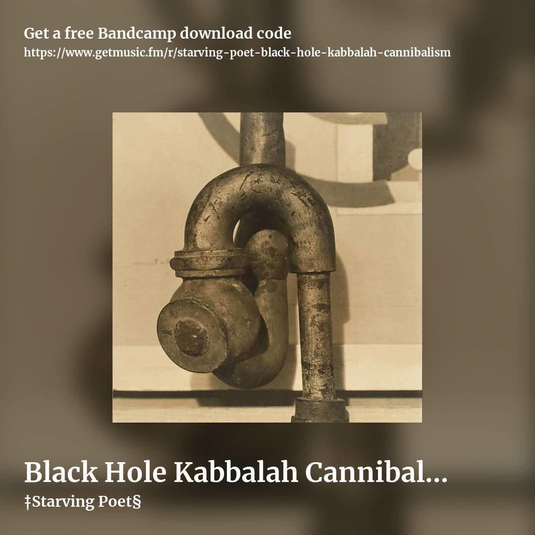 Black Hole Kabbalah Cannibalism by ‡Starving Poet§, square promo share image