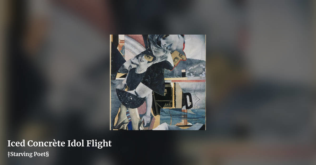 Iced Concr​è​te Idol Flight by ‡Starving Poet§, landscape clean share image