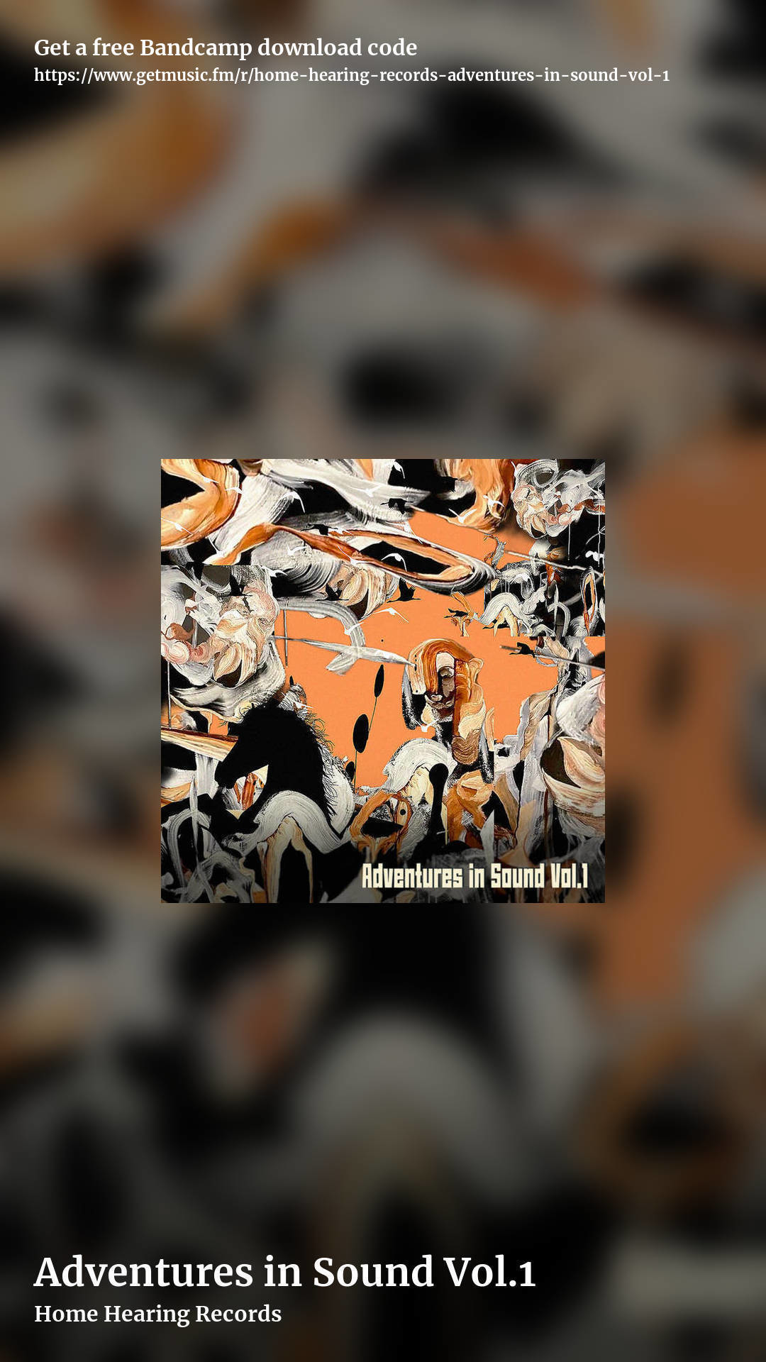 Adventures in Sound Vol.1 by Home Hearing Records, story promo share image