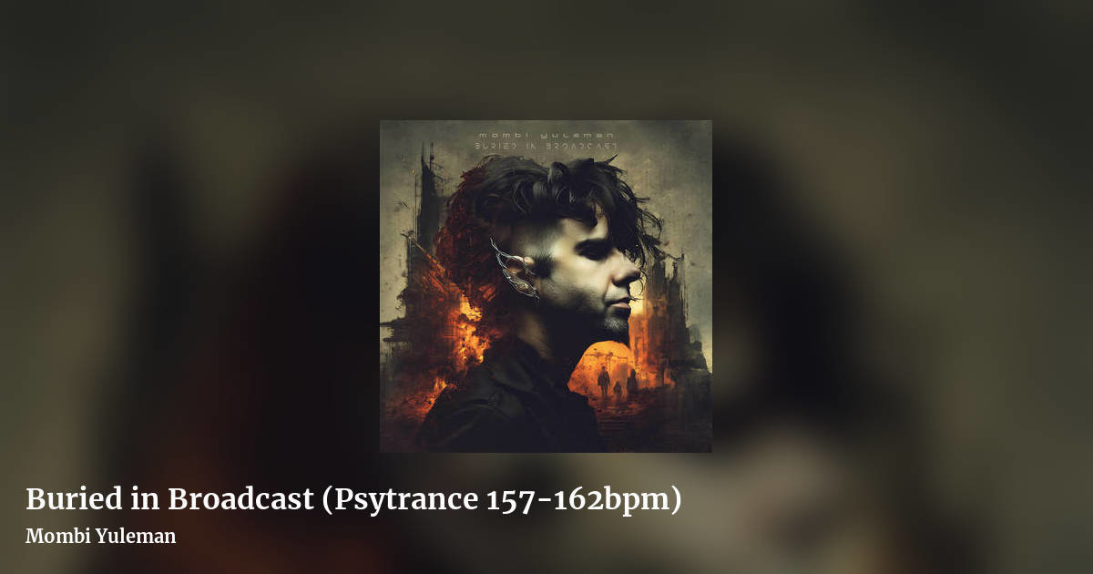Buried in Broadcast (Psytrance 157-162bpm) by Mombi Yuleman, landscape clean share image