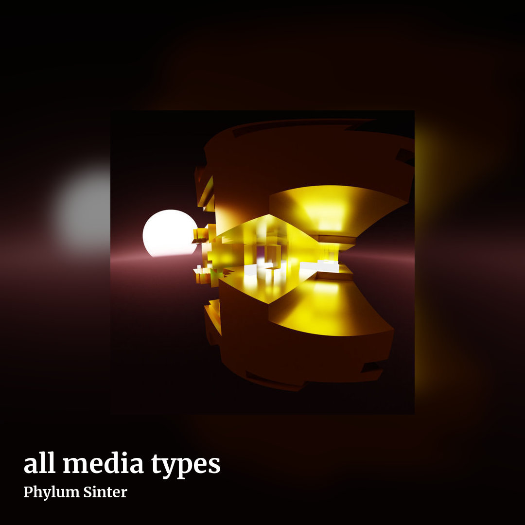 all media types by Phylum Sinter, square clean share image