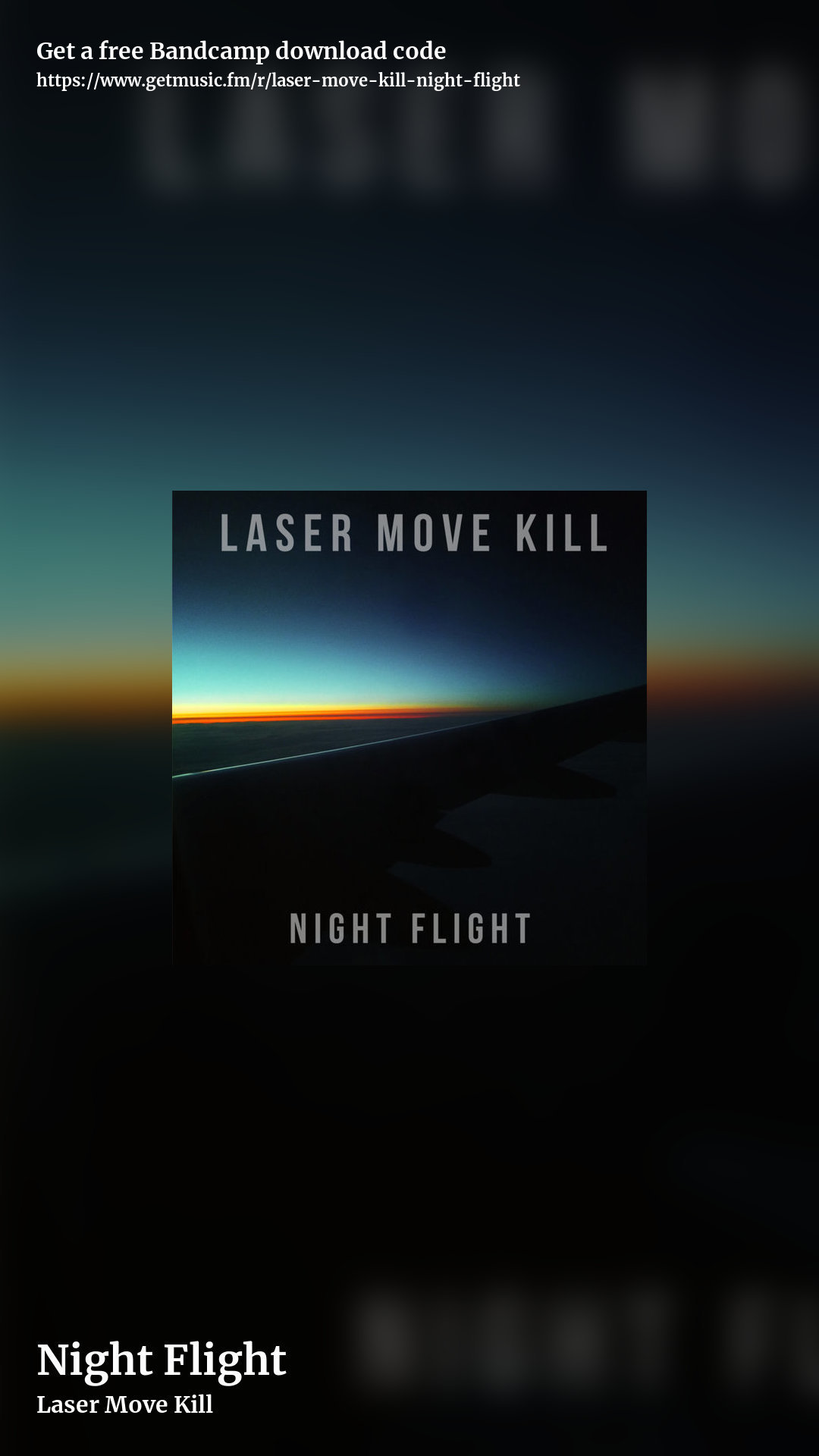 Night Flight by Laser Move Kill, story promo share image