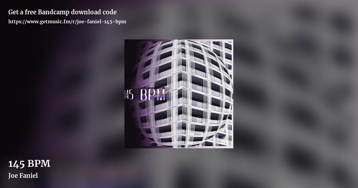 145 BPM by Joe Faniel, landscape promo share image