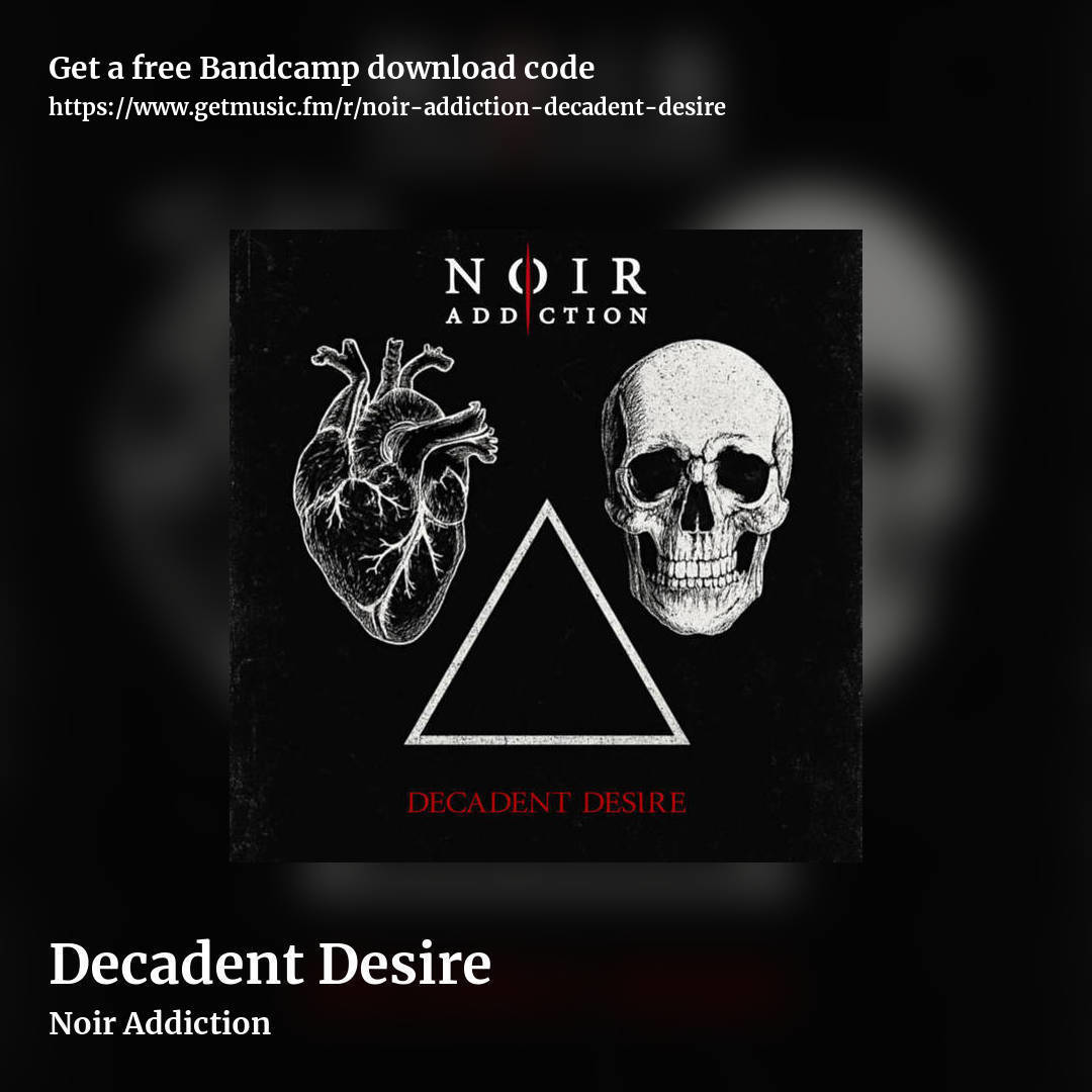 Decadent Desire by Noir Addiction, square promo share image