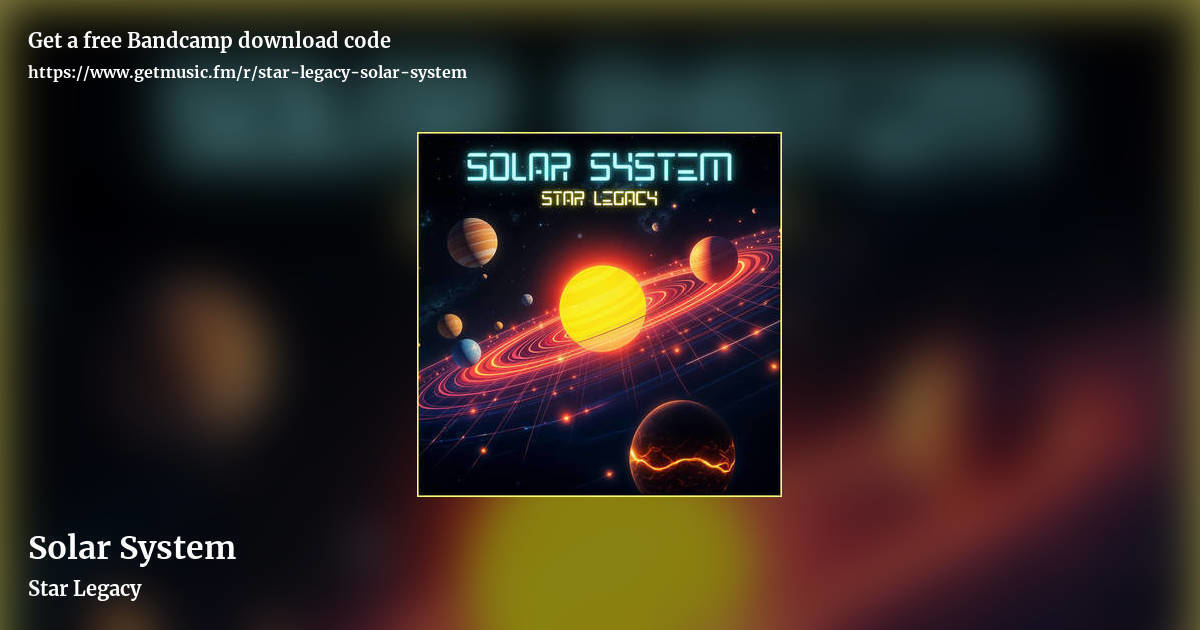 Solar System by Star Legacy, landscape promo share image