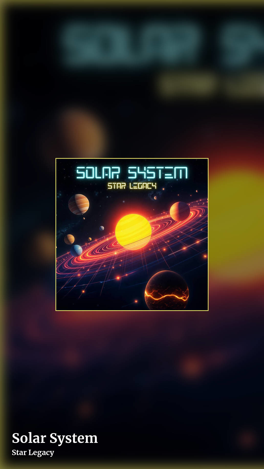 Solar System by Star Legacy, story clean share image