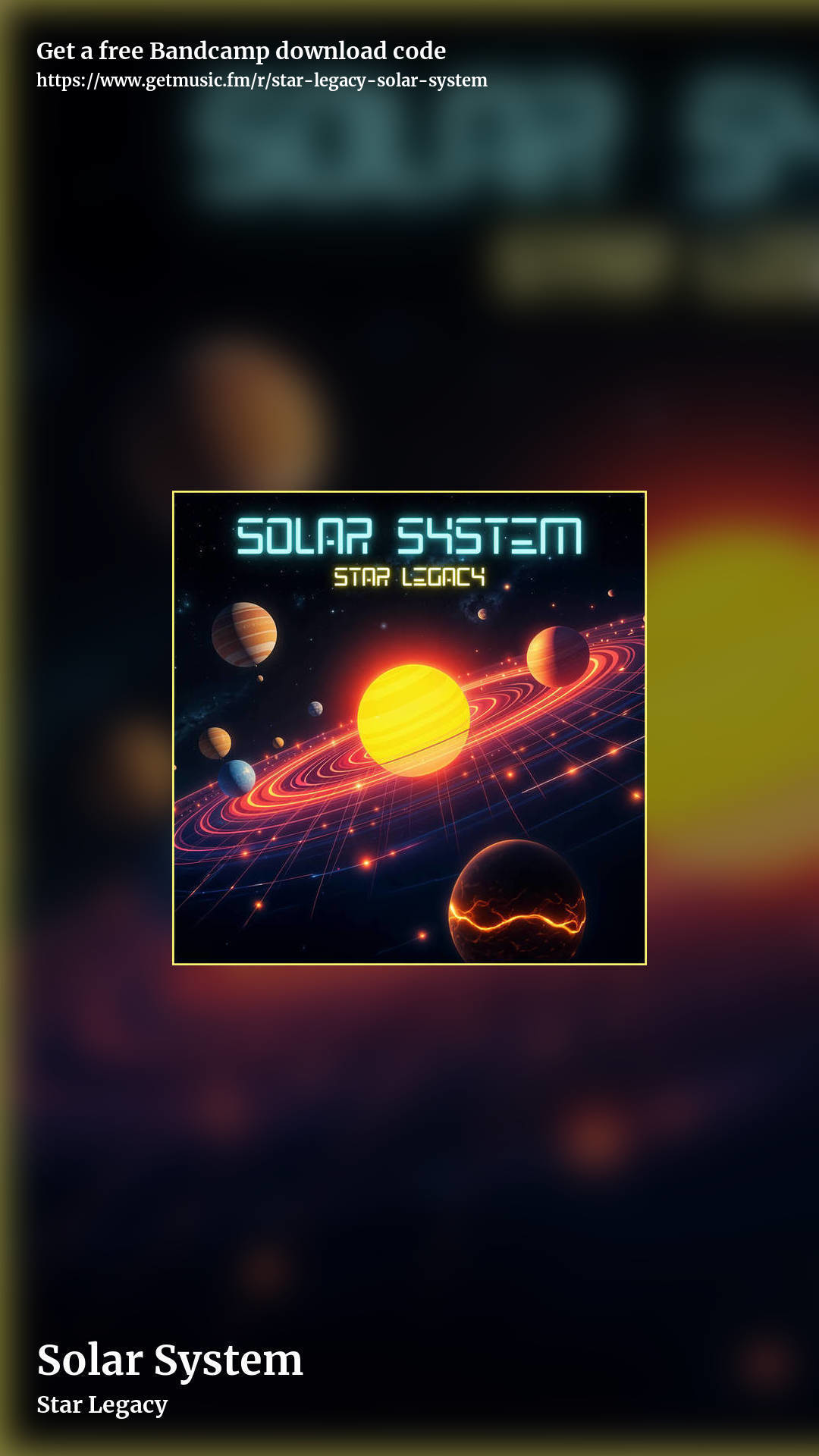 Solar System by Star Legacy, story promo share image