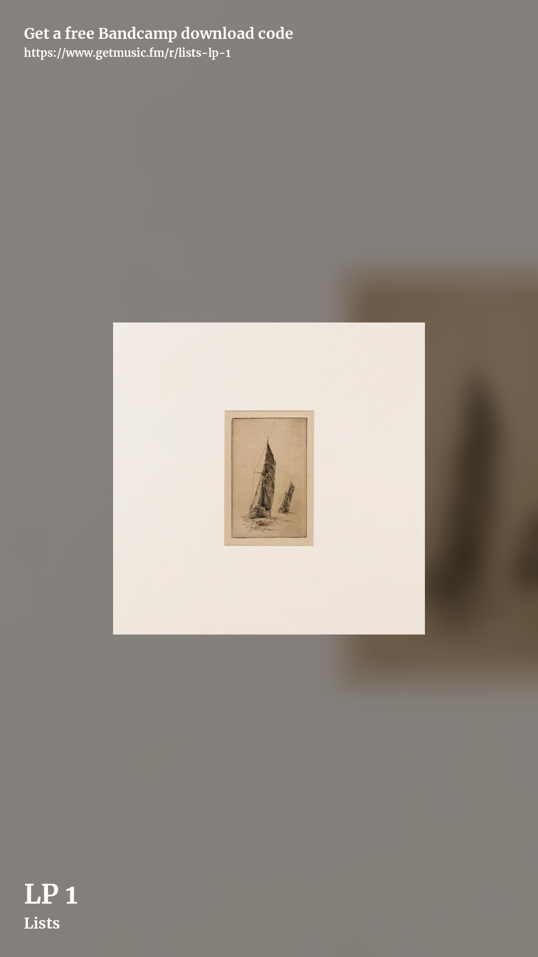 LP 1 by Lists, story promo share image
