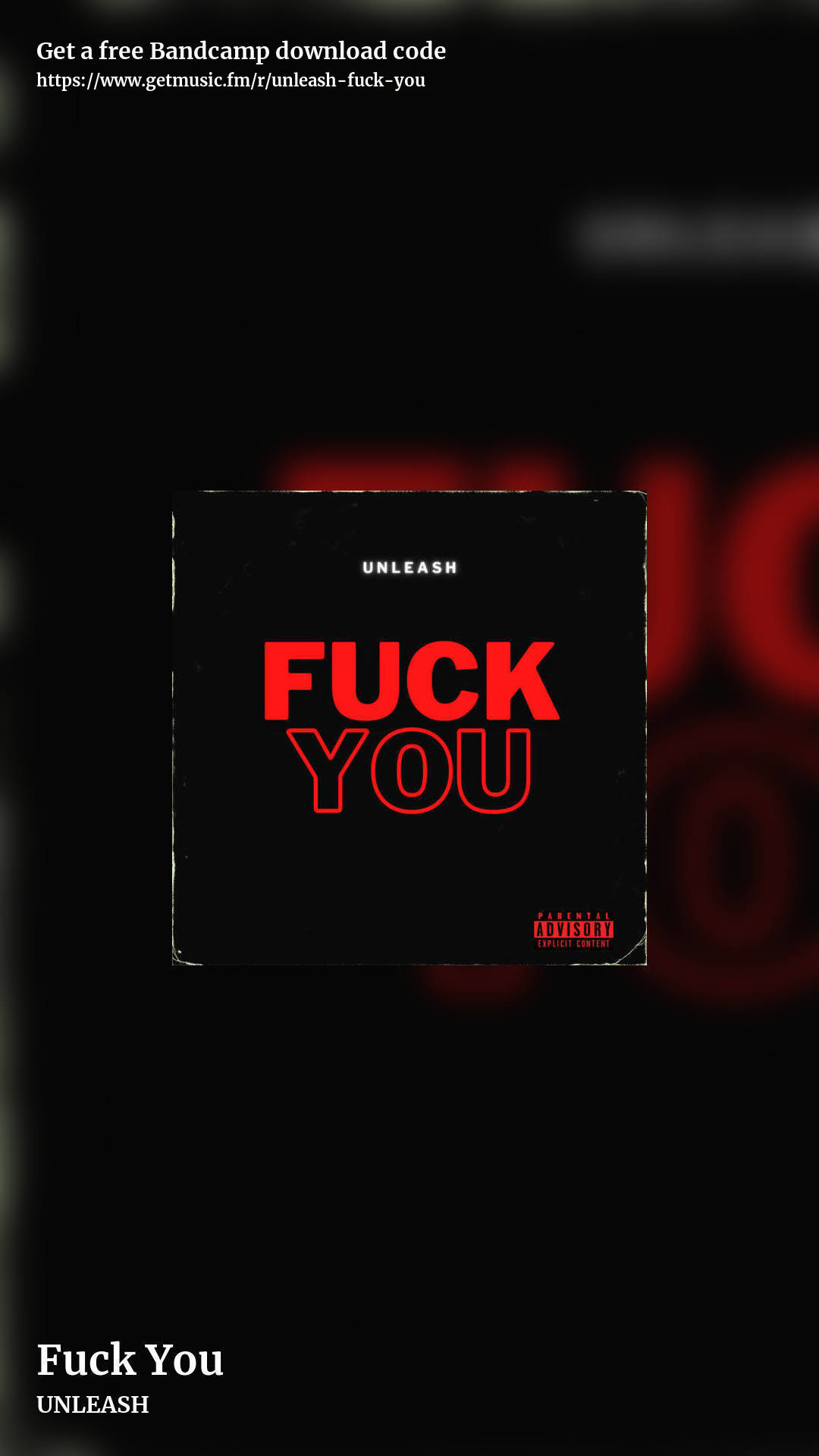 Fuck You by UNLEASH, story promo share image