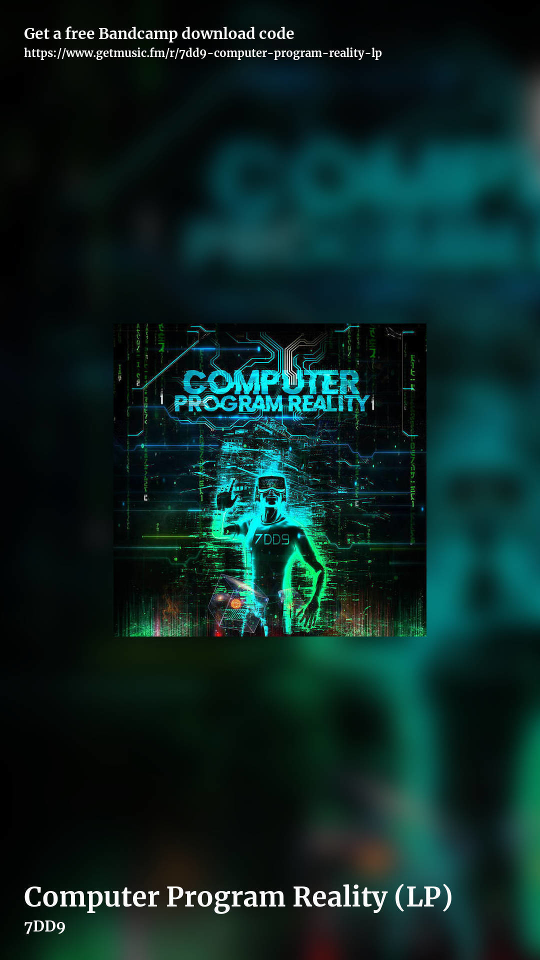 Computer Program Reality (LP) by 7DD9, story promo share image