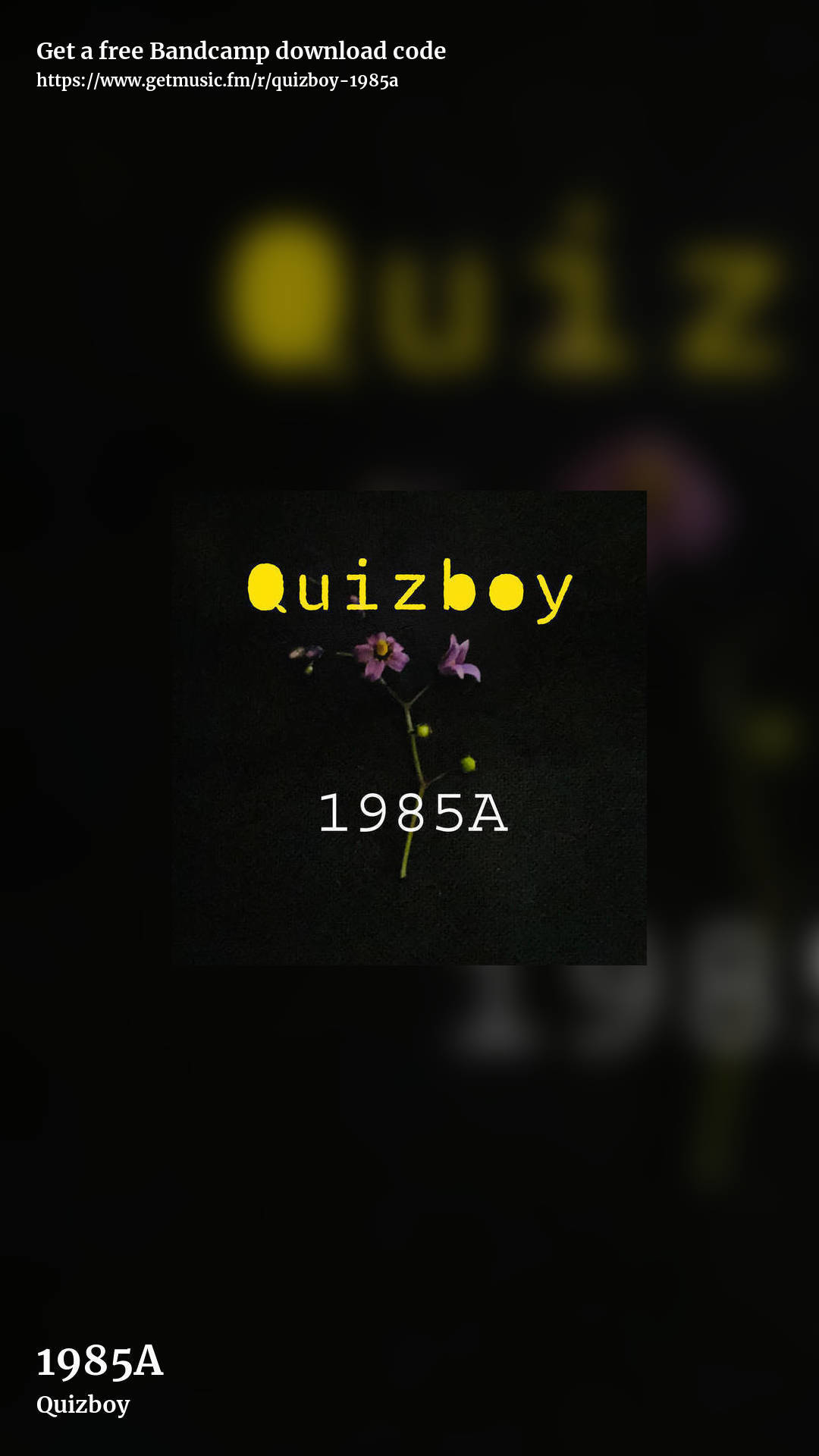 1985A by Quizboy, story promo share image