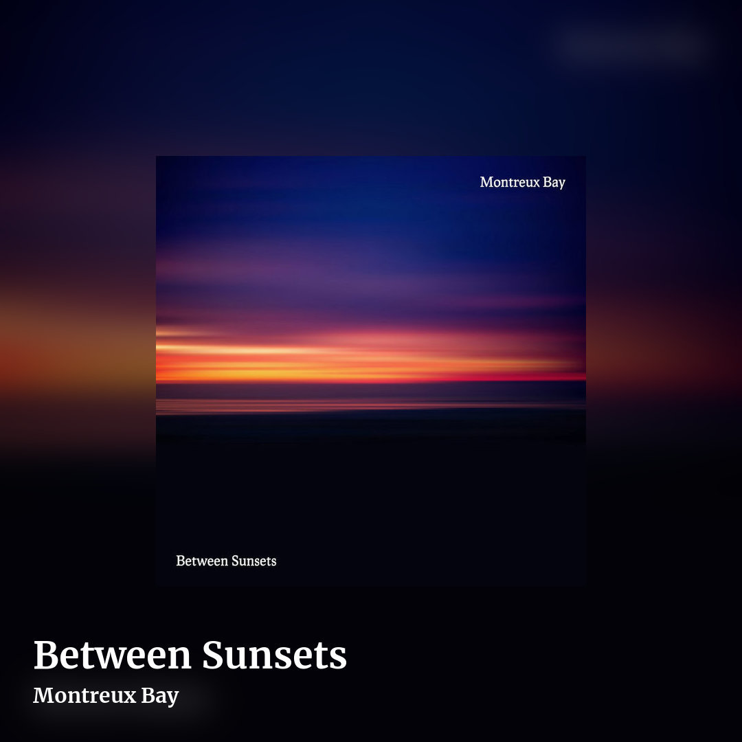 Between Sunsets by Montreux Bay, square clean share image