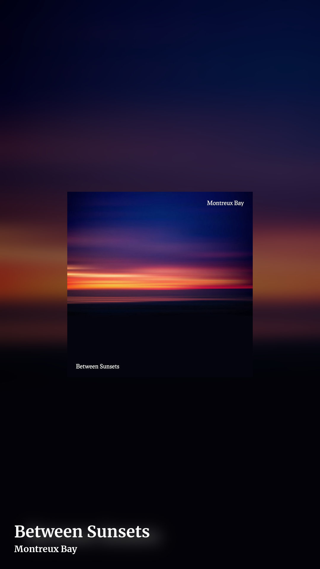 Between Sunsets by Montreux Bay, story clean share image