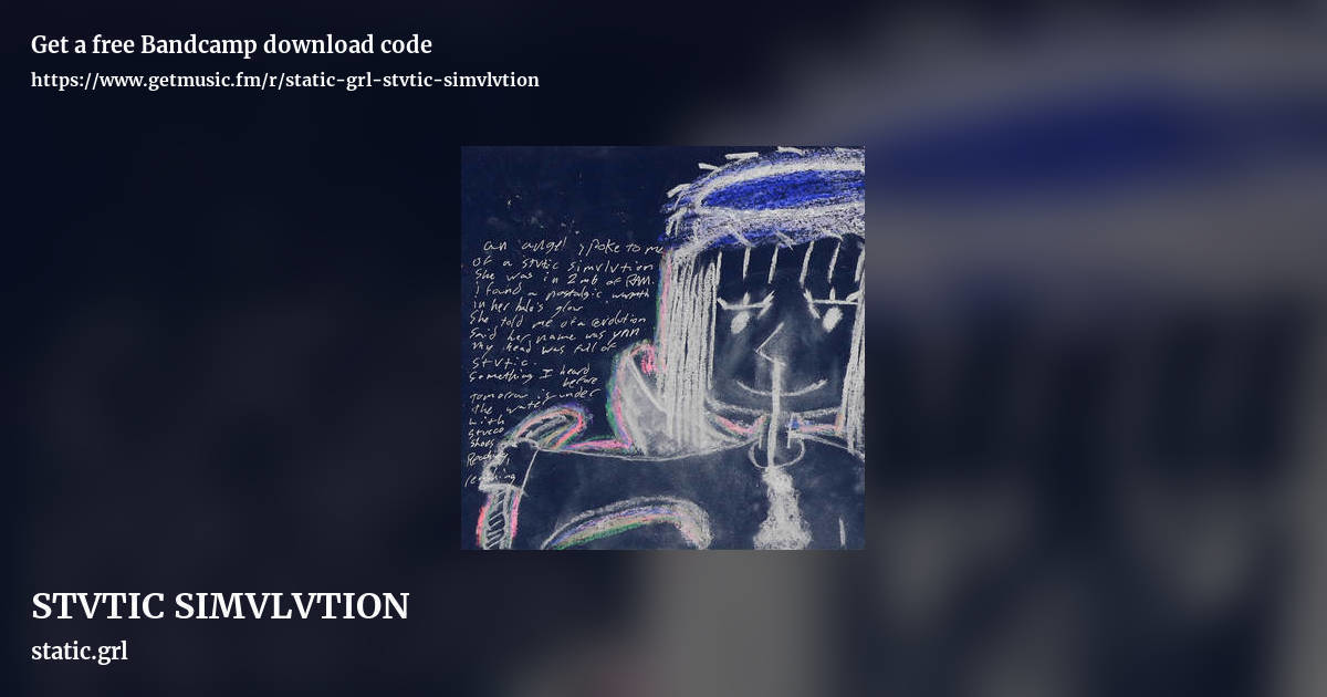 STVTIC SIMVLVTION by static.grl, landscape promo share image