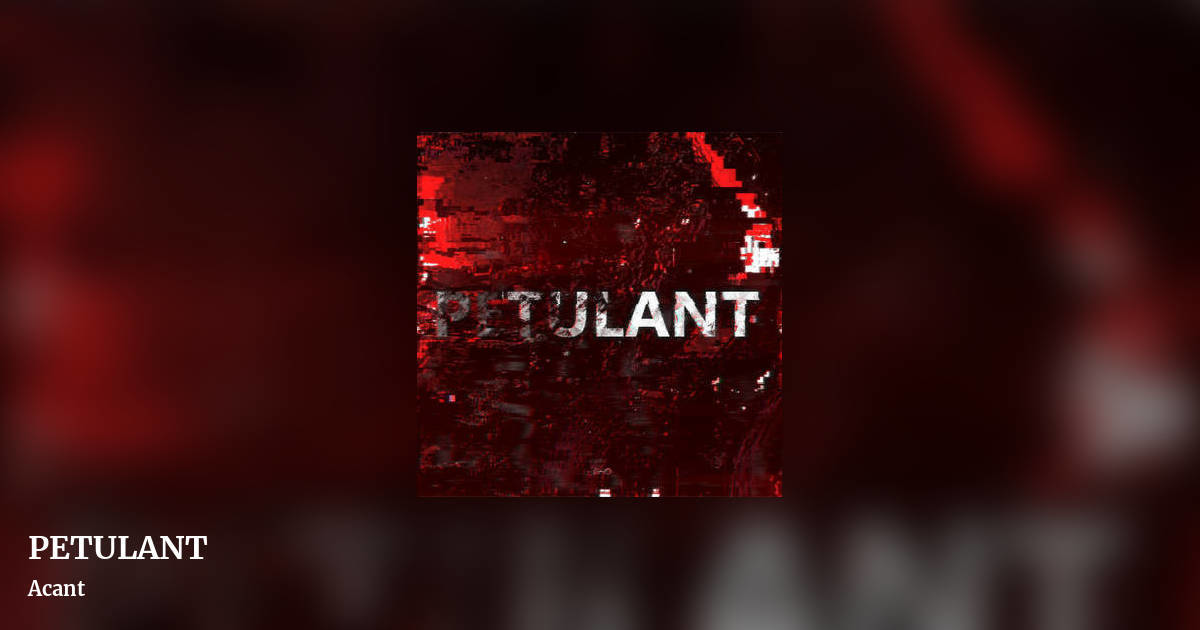PETULANT by Acant, landscape clean share image