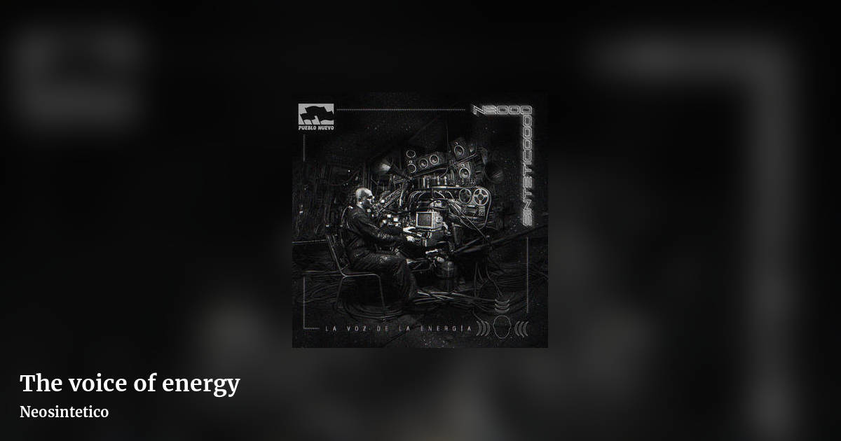 The voice of energy by Neosintetico , landscape clean share image
