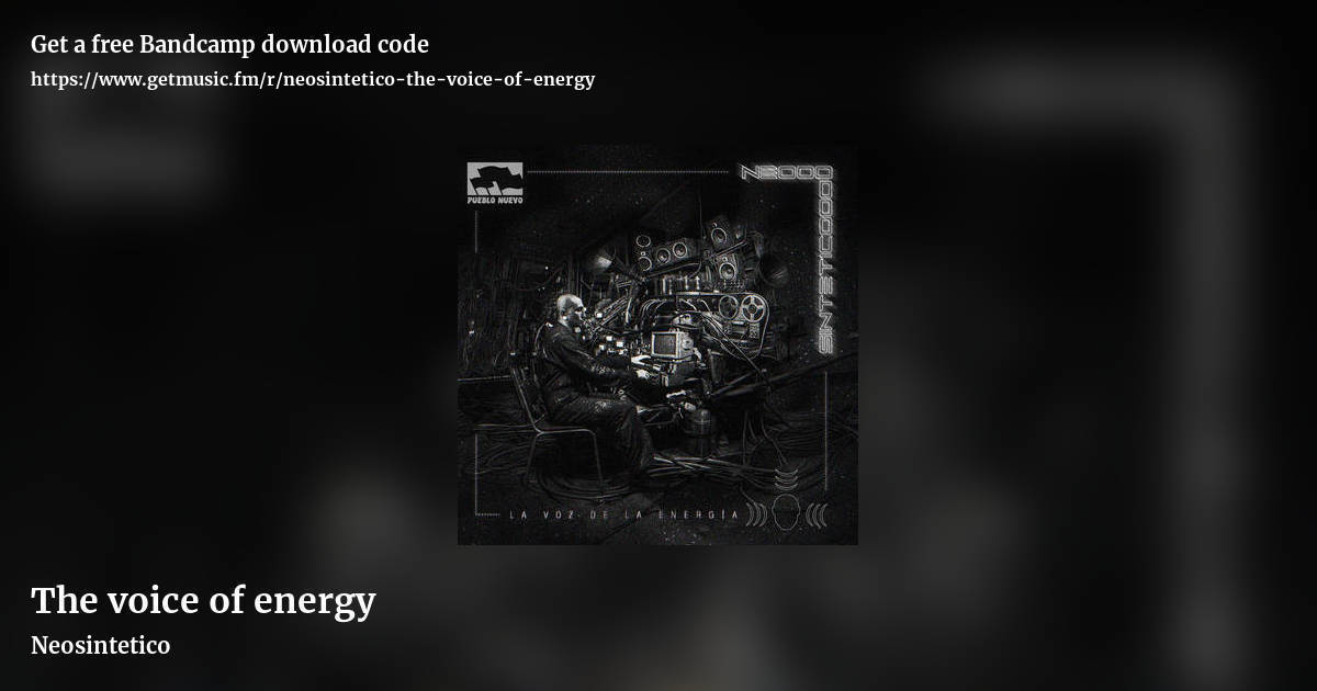 The voice of energy by Neosintetico , landscape promo share image