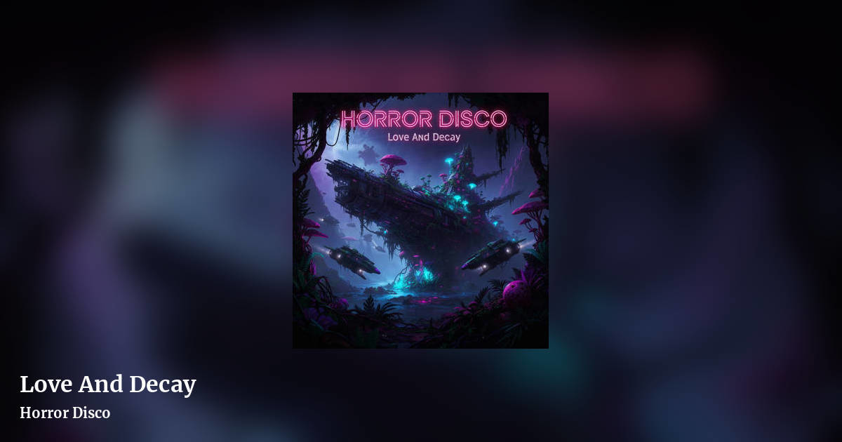 Love And Decay by Horror Disco, landscape clean share image