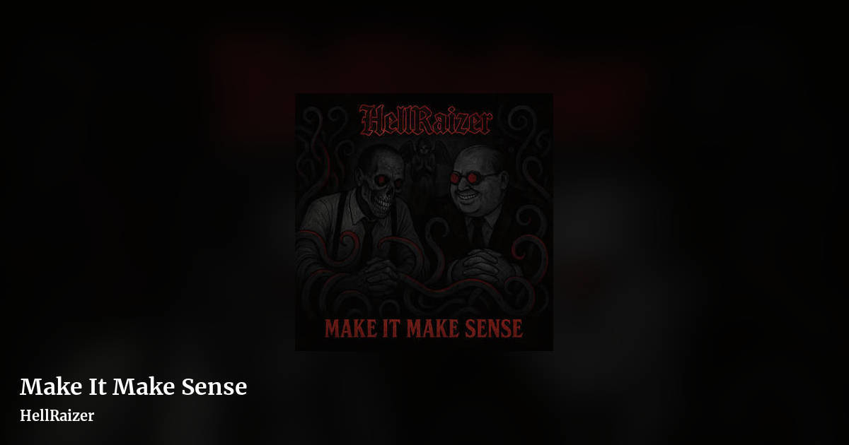 Make It Make Sense by HellRaizer, landscape clean share image