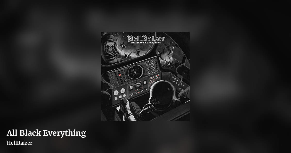 All Black Everything by HellRaizer, landscape clean share image