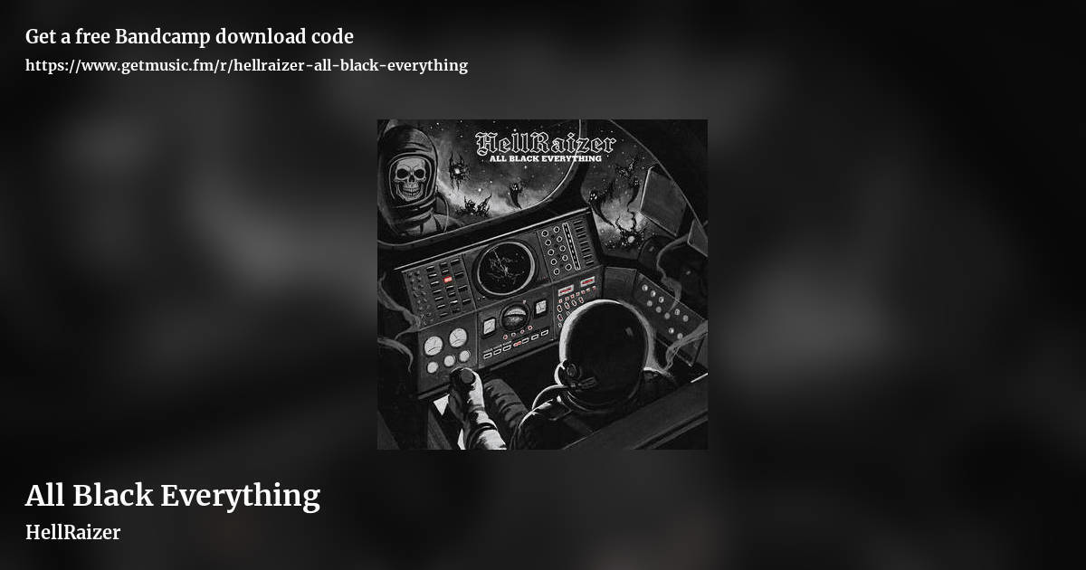 All Black Everything by HellRaizer, landscape promo share image