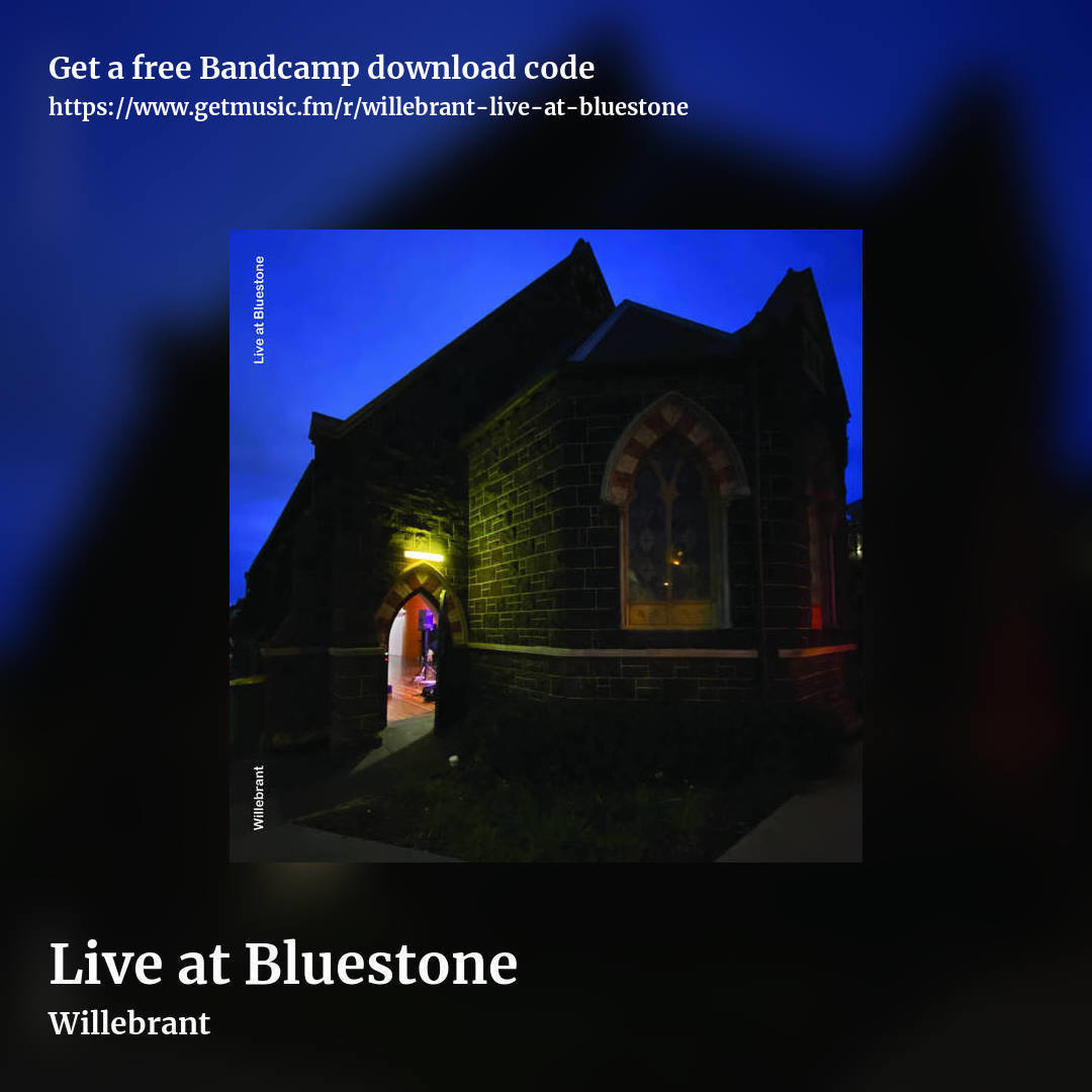 Live at Bluestone by Willebrant, square promo share image